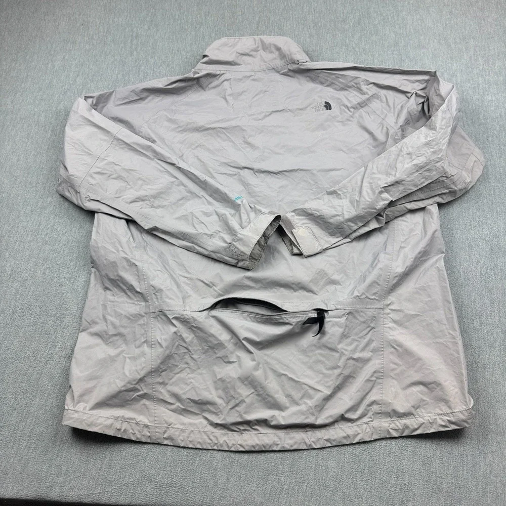 The North Face Jacket Mens Extra‎ Large Gray 1/2 Zip Hyvent DT Windbreaker Coat